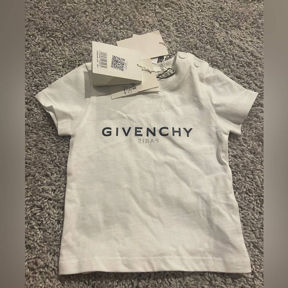 6 month Givenchy t shirt white